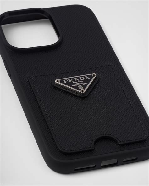 prada cover iphone 15 pro|prada saffiano leather iphone case.